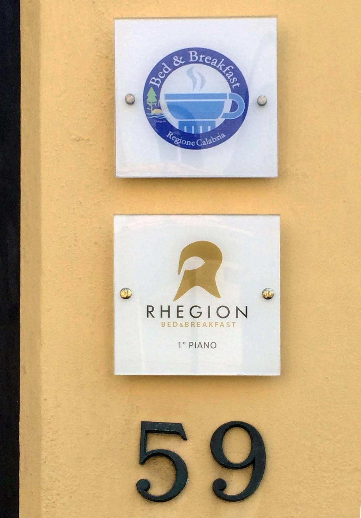Rhegion B&B Reggio di Calabria Exteriör bild